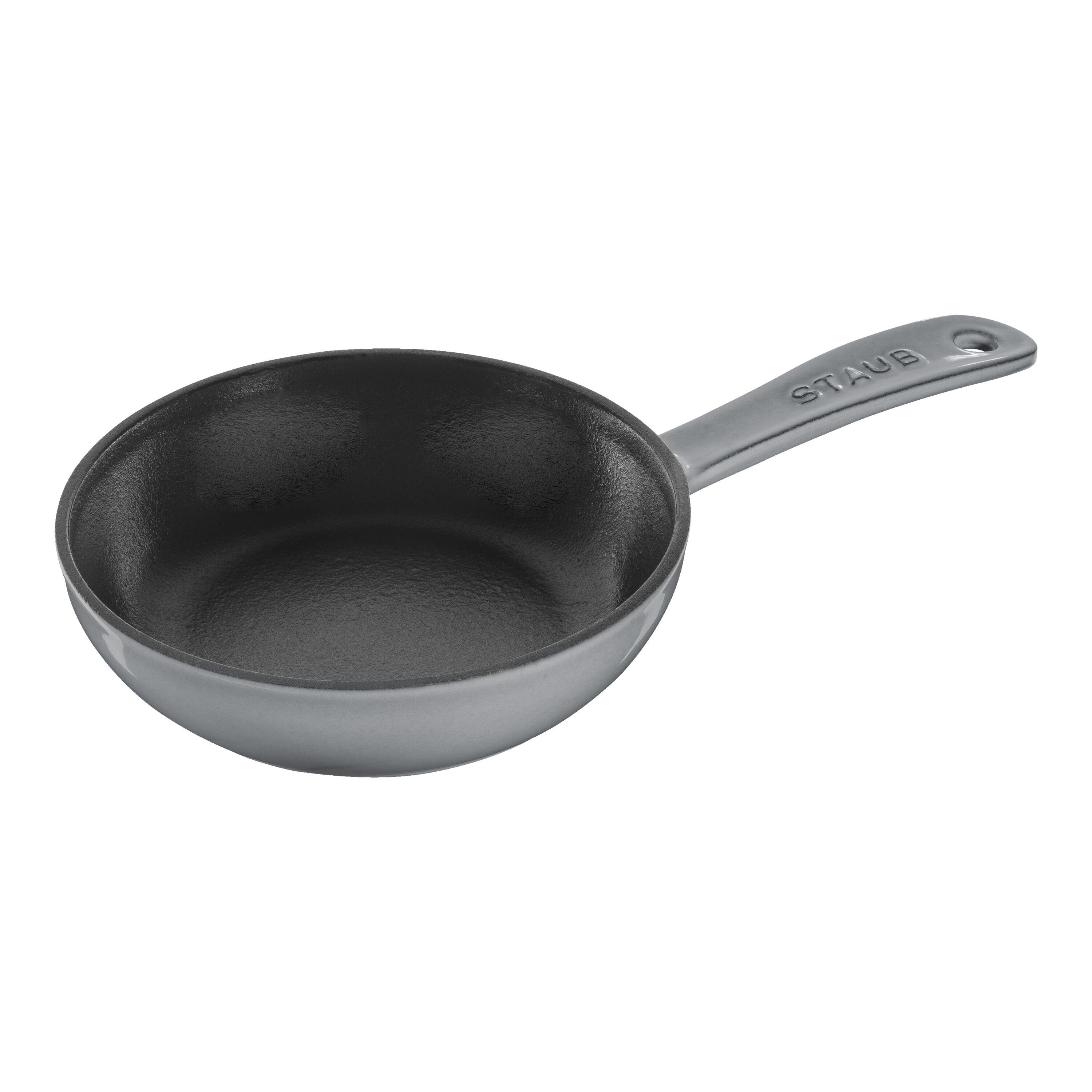 Staub sartén 16 cm gris grafito