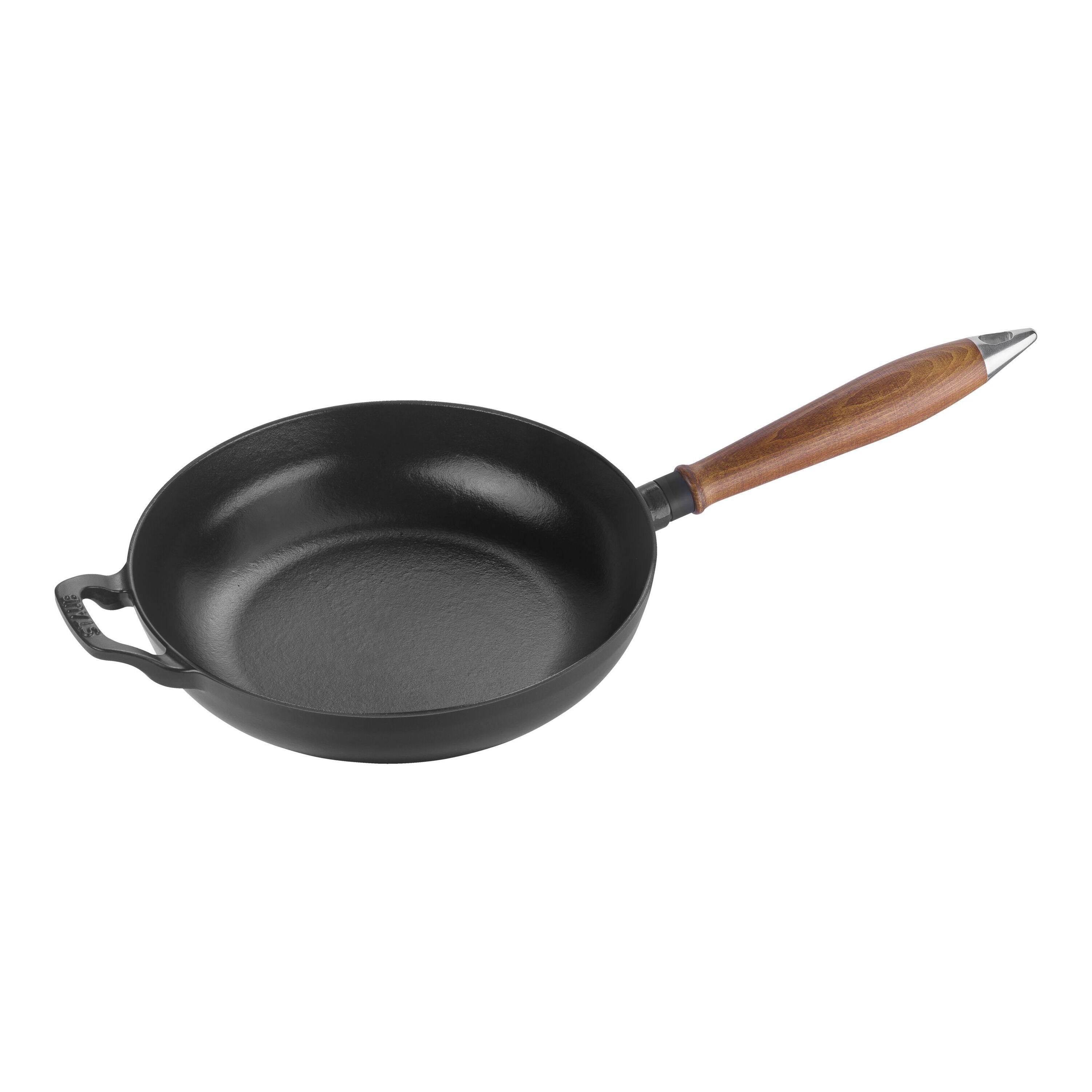 Staub sartén con mango de madera 24 cm